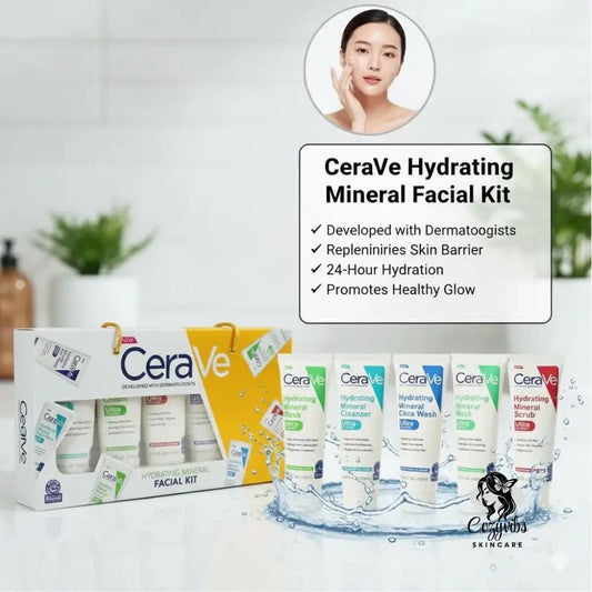 CeraVe Hydrating Mineral Facial Kit 6-in-1 for All Skin Types - SKIN CARE