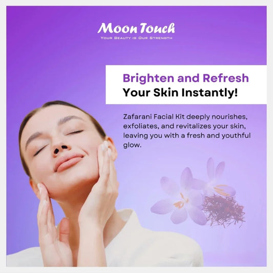 Moon Touch Zafarani Facial Kit (8 Pcs Set) – Discover Your Best Skin!