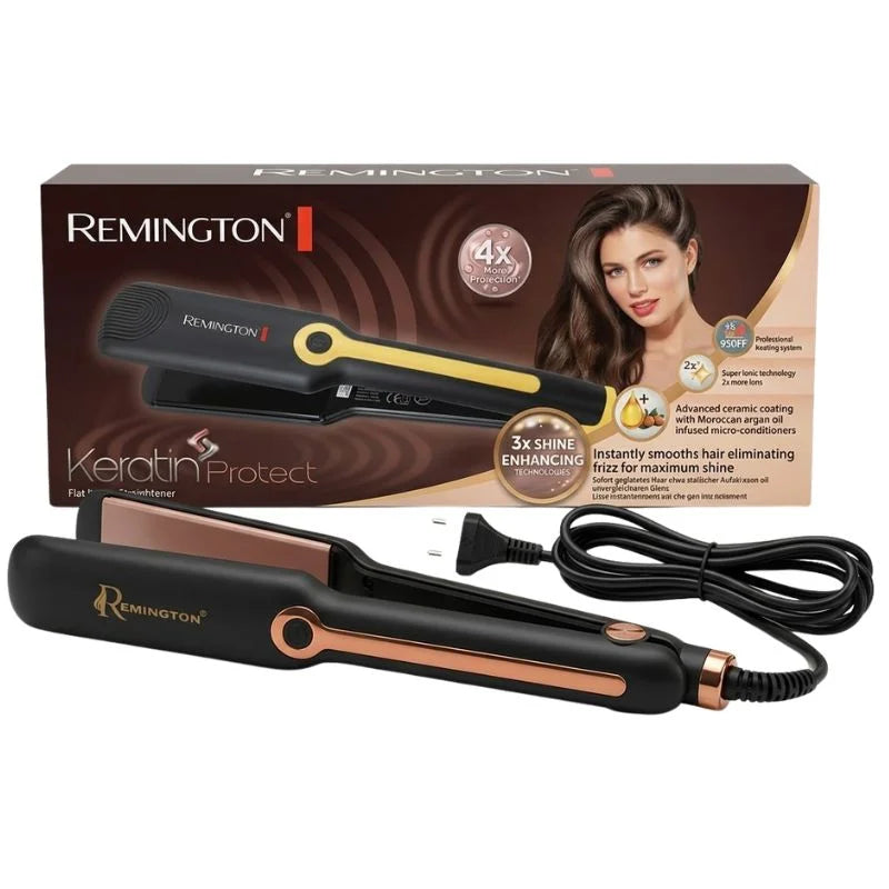 Remington Keratin Protect Straightener | Moroccan Argan Oil Flat Iron