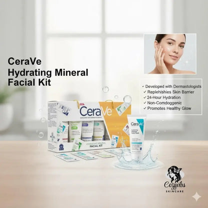 CeraVe Hydrating Mineral Facial Kit 6-in-1 for All Skin Types - SKIN CARE