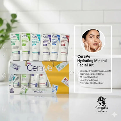 CeraVe Hydrating Mineral Facial Kit 6-in-1 for All Skin Types - SKIN CARE