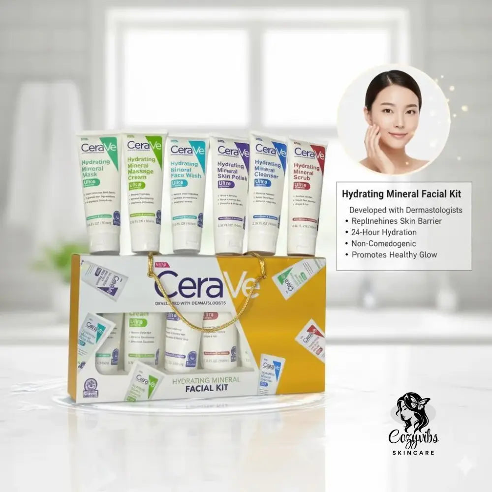 CeraVe Hydrating Mineral Facial Kit 6-in-1 for All Skin Types - SKIN CARE