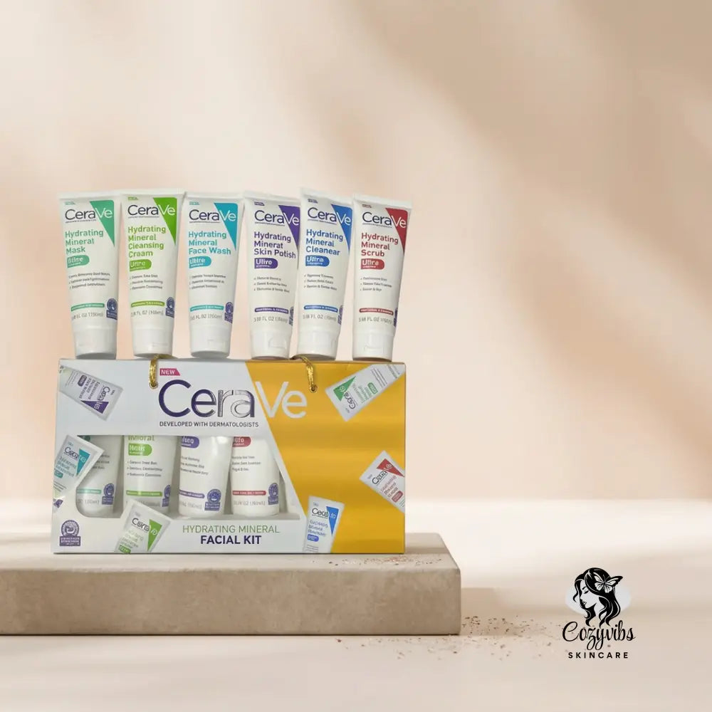 CeraVe Hydrating Mineral Facial Kit 6-in-1 for All Skin Types - SKIN CARE
